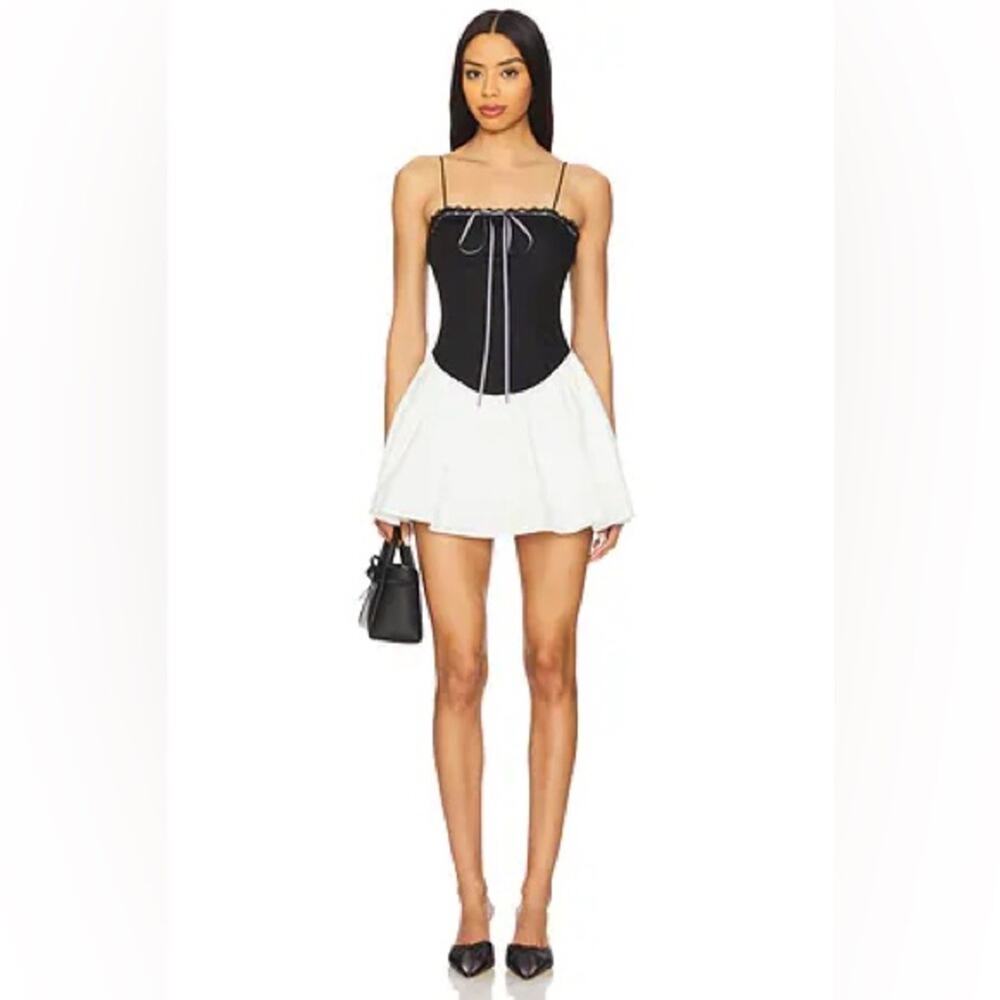 For Love and Lemons Annabella Mini Dress Size Large NWT